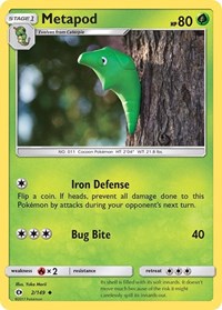 Metapod - SM Base Set - 2/149
