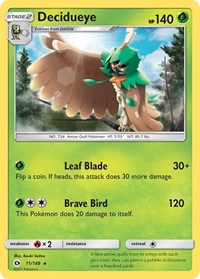 Decidueye - SM Base Set - 11/149