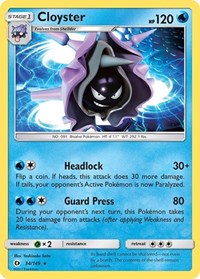 Cloyster - SM Base Set - 34/149