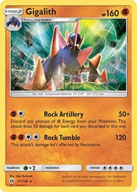 Gigalith - SM Base Set - 71/149