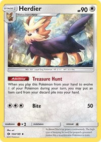Herdier - SM Base Set - 104/149