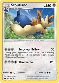 Stoutland - SM Base Set - 105/149