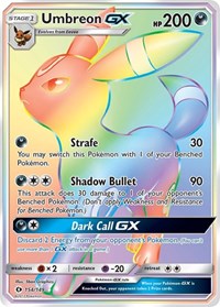 Umbreon GX (Secret) - SM Base Set - 154/149