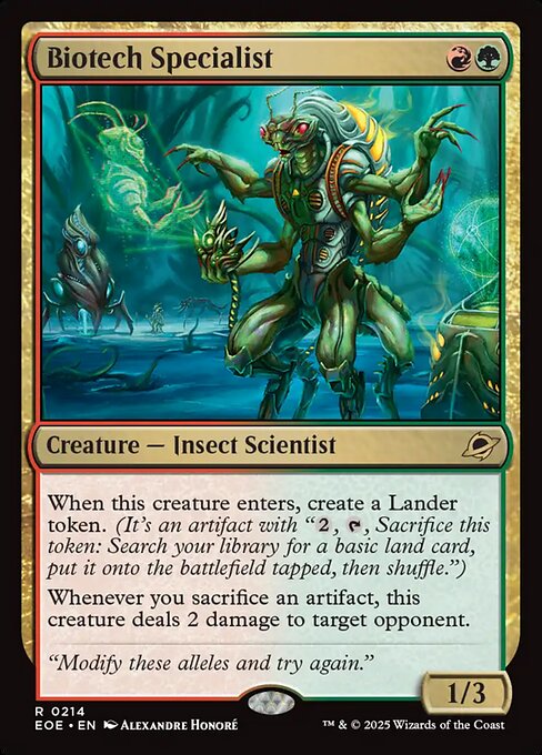 Biotech Specialist - Edge of Eternities - 214
