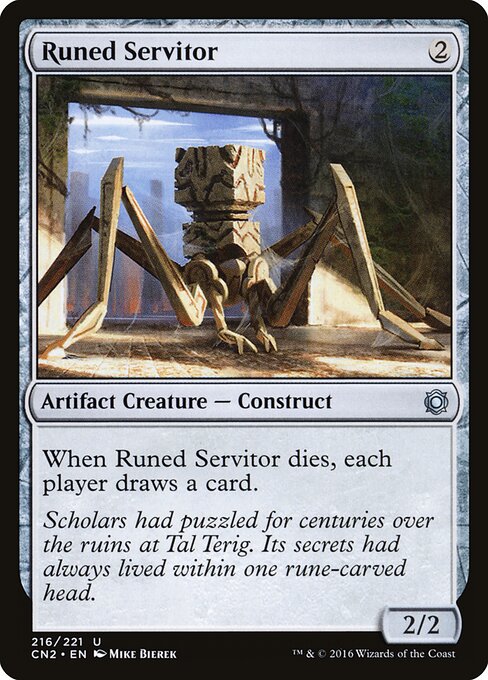 Runed Servitor - Conspiracy: Take the Crown - 216