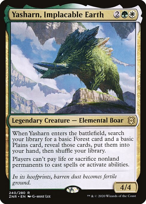 Yasharn, Implacable Earth - Zendikar Rising - 240