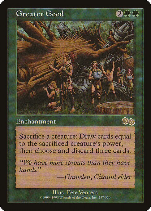 Greater Good - Urza's Saga - 257