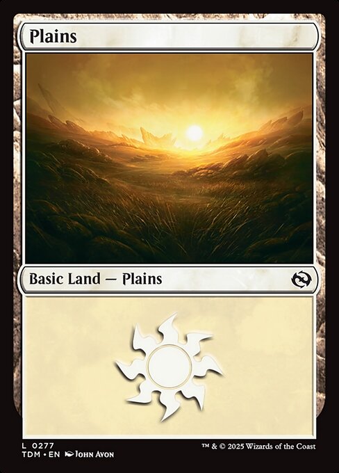 Plains - Tarkir: Dragonstorm - 277