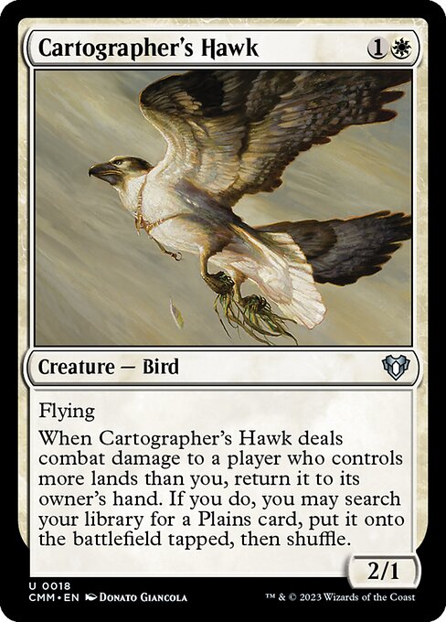 Cartographer's Hawk - Commander Masters - 18