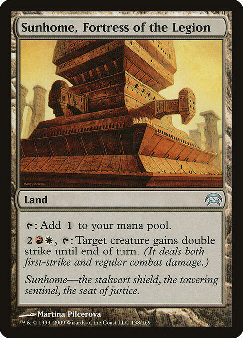 Sunhome, Fortress of the Legion - Planechase - 138