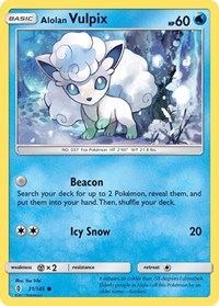 Alolan Vulpix - SM - Guardians Rising - 21/145
