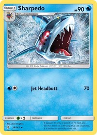 Sharpedo - SM - Guardians Rising - 28/145
