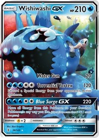 Wishiwashi GX - SM - Guardians Rising - 38/145