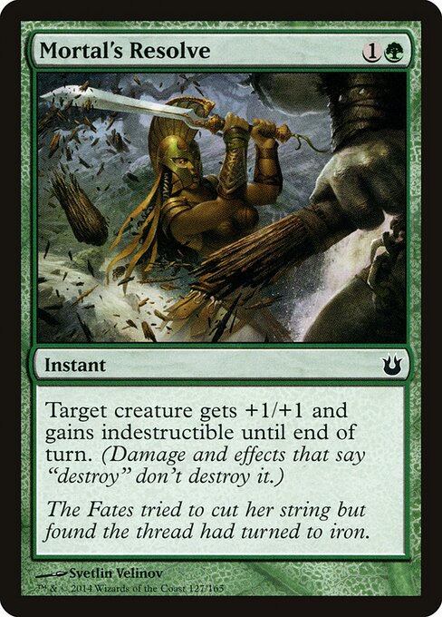 Mortal's Resolve - Born of the Gods - 127