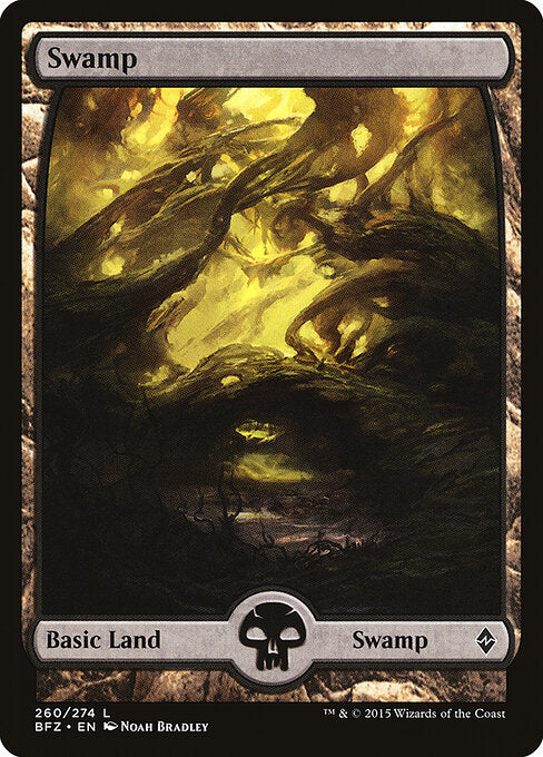 Swamp - Battle for Zendikar - 260