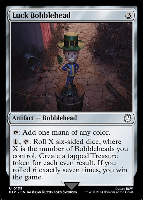 Luck Bobblehead - Fallout - 135