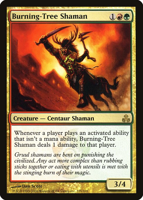Burning-Tree Shaman - Guildpact - 105