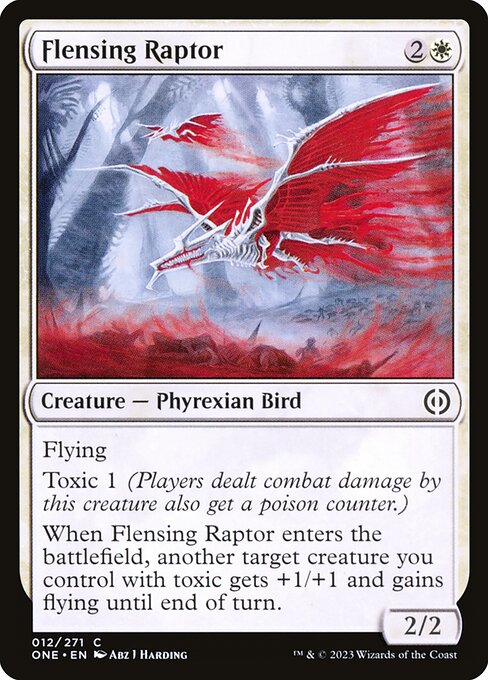Flensing Raptor - Phyrexia: All Will Be One - 12