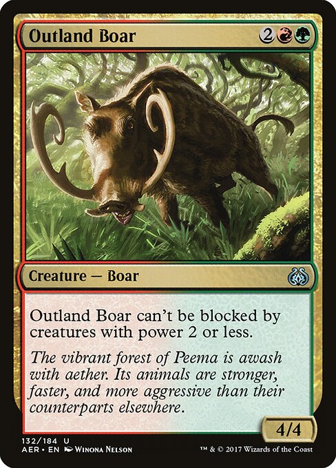 Outland Boar - Aether Revolt - 132