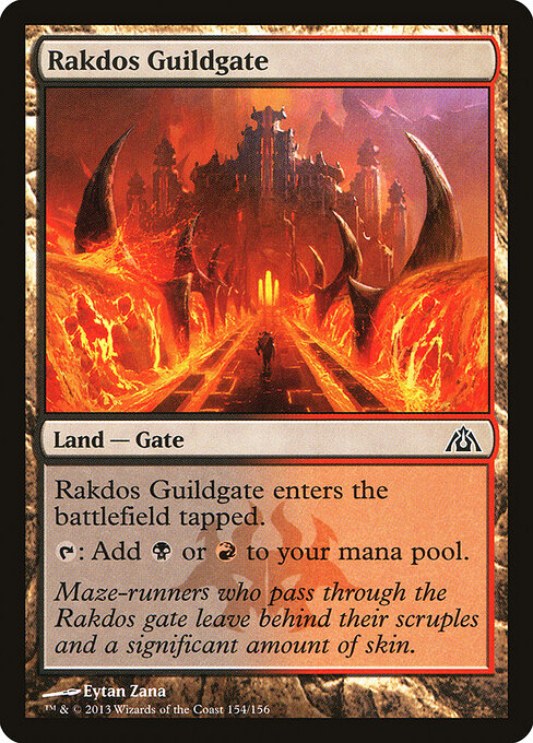 Rakdos Guildgate - Dragon's Maze - 154