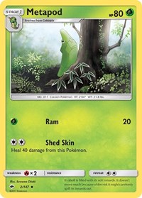 Metapod - SM - Burning Shadows - 2/147