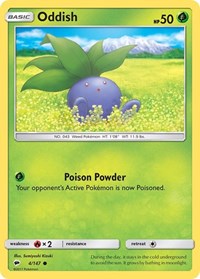 Oddish - SM - Burning Shadows - 4/147