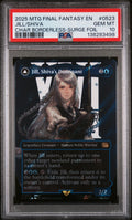 0523 JILL/SHIVA CHAR BORDERLESS-SURGE FOIL 2025 MAGIC THE GATHERING FINAL FANTASY PSA 10