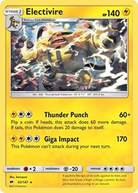 Electivire - SM - Burning Shadows - 43/147