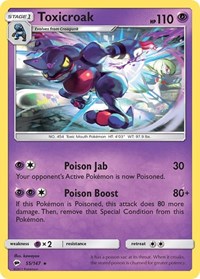 Toxicroak - SM - Burning Shadows - 55/147
