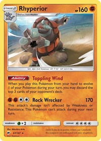 Rhyperior - SM - Burning Shadows - 67/147