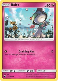 Ralts - SM - Burning Shadows - 91/147