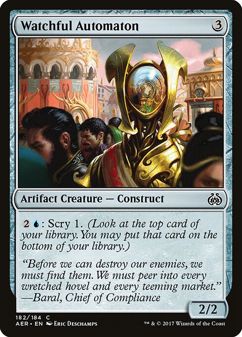Watchful Automaton - Aether Revolt - 182