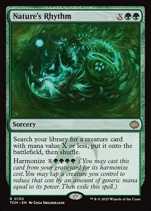 Nature's Rhythm - Tarkir: Dragonstorm - 150