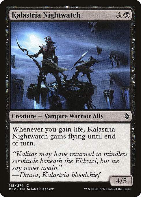 Kalastria Nightwatch - Battle for Zendikar - 115