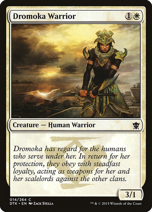Dromoka Warrior - Dragons of Tarkir - 14