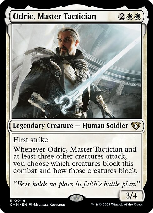 Odric, Master Tactician - Commander Masters - 46