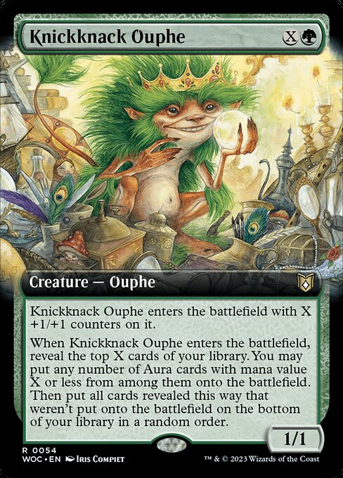 Knickknack Ouphe - Wilds of Eldraine Commander - 54