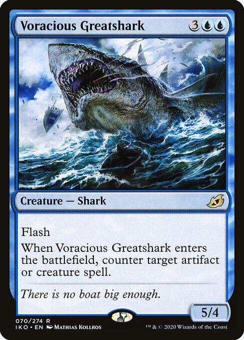 Voracious Greatshark - Ikoria: Lair of Behemoths - 70