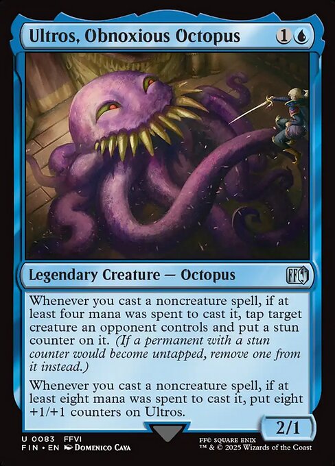 Ultros, Obnoxious Octopus - Final Fantasy - 83
