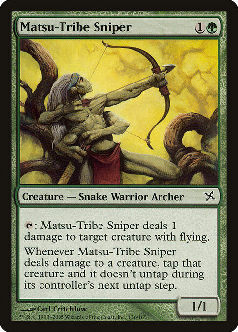 Matsu-Tribe Sniper - Betrayers of Kamigawa - 136