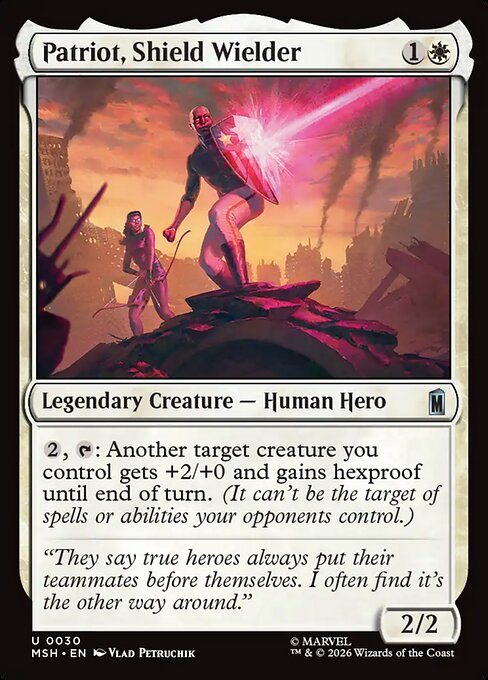 Patriot, Shield Wielder - Marvel Super Heroes - 30