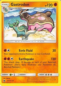 Gastrodon - SM - Crimson Invasion - 54/111