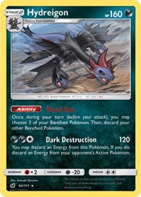 Hydreigon - SM - Crimson Invasion - 62/111