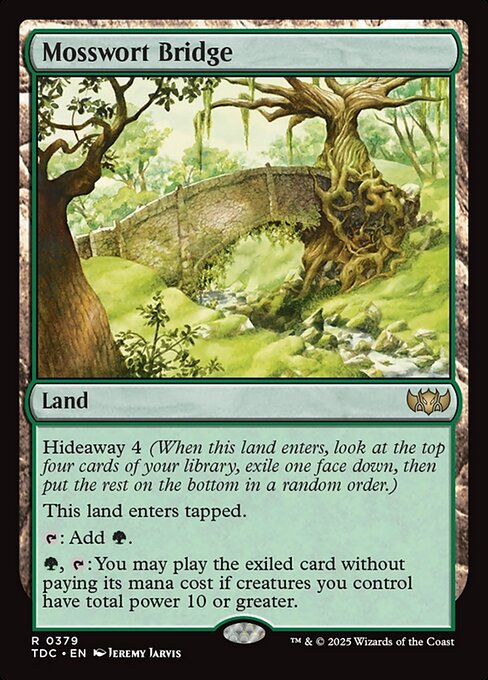 Mosswort Bridge - Tarkir: Dragonstorm Commander - 379