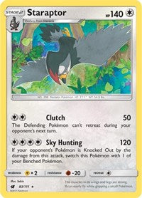 Staraptor - SM - Crimson Invasion - 83/111