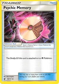 Psychic Memory - SM - Crimson Invasion - 98/111