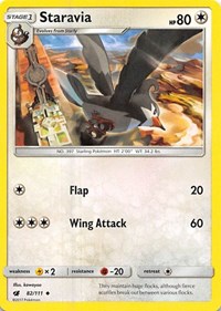Staravia - SM - Crimson Invasion - 82/111