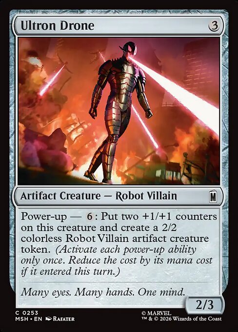 Ultron Drone - Marvel Super Heroes - 253