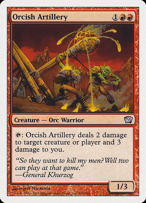 Orcish Artillery - Ninth Edition - 206