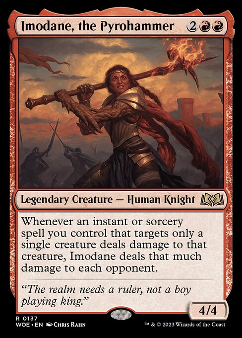 Imodane, the Pyrohammer - Wilds of Eldraine - 137